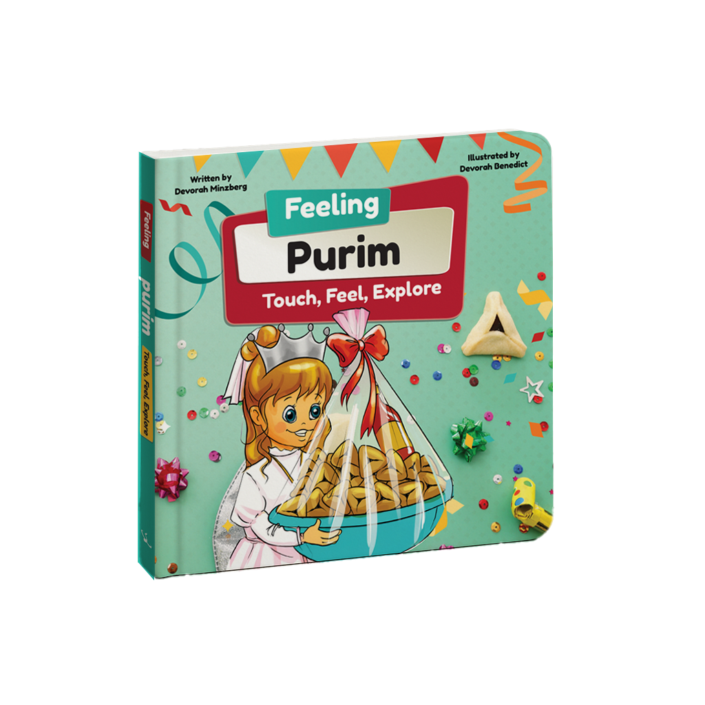 Book Feeling Purim Touch Feel Explore 80/cs