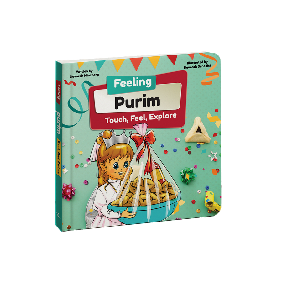 Book Feeling Purim Touch Feel Explore 80/cs