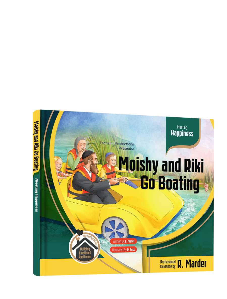 Book Moishy And Riki Go Boating 40cs
