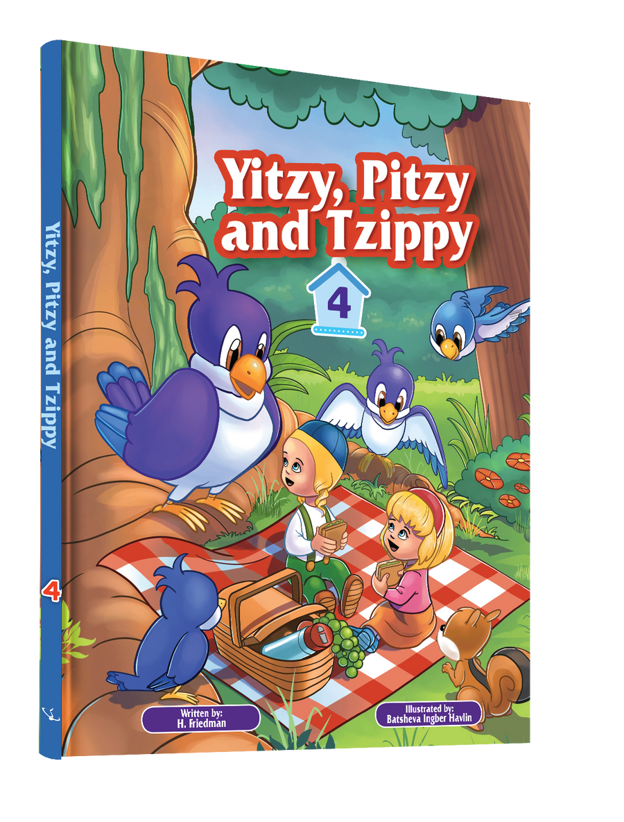 Comic Yitzy Pitzy And Tzippy vol 4 20/cs