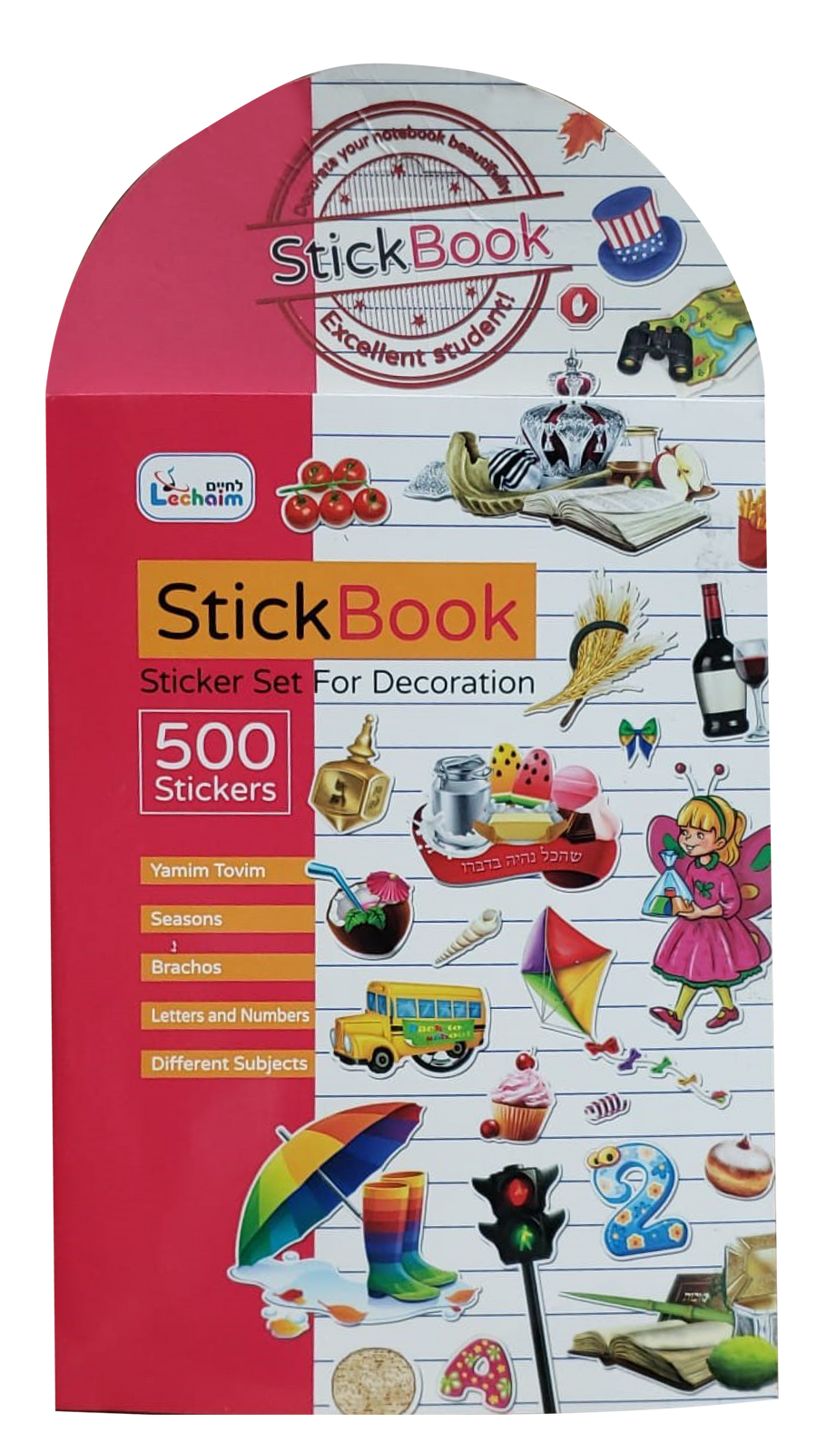 Stick Book 500 Decoration Stickers 40/cs