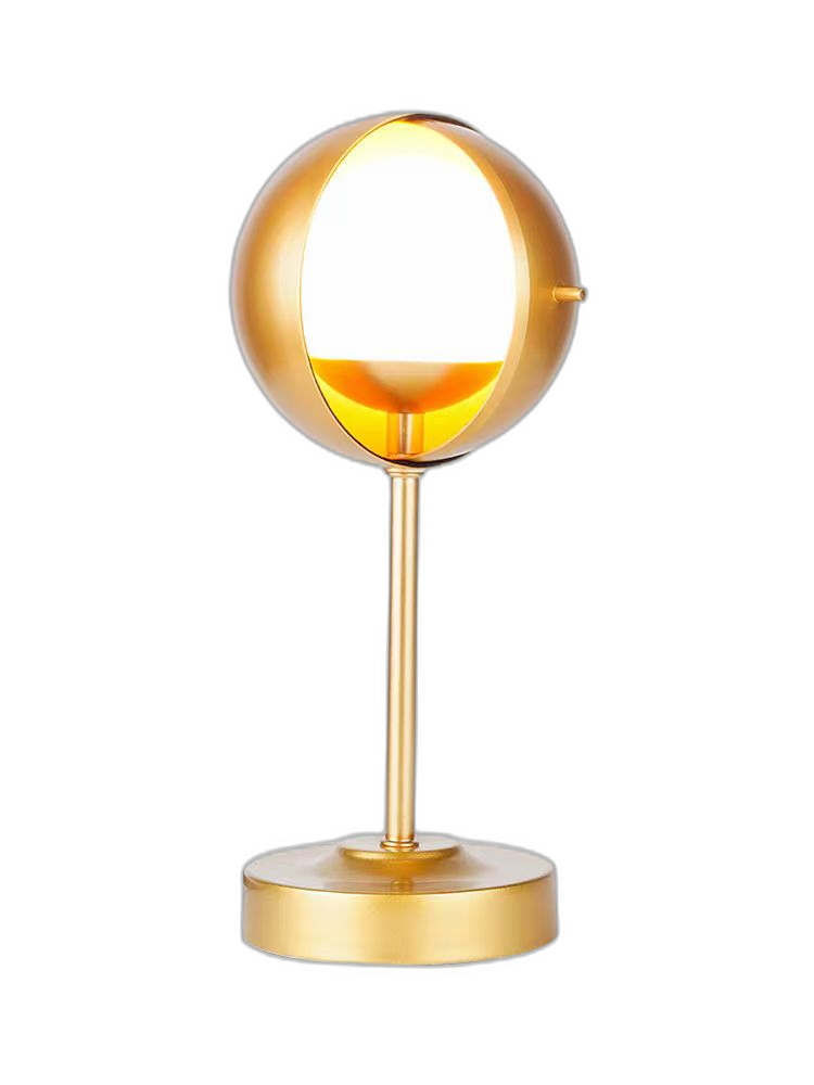Shabbos Lamp Globe Gold 30cs