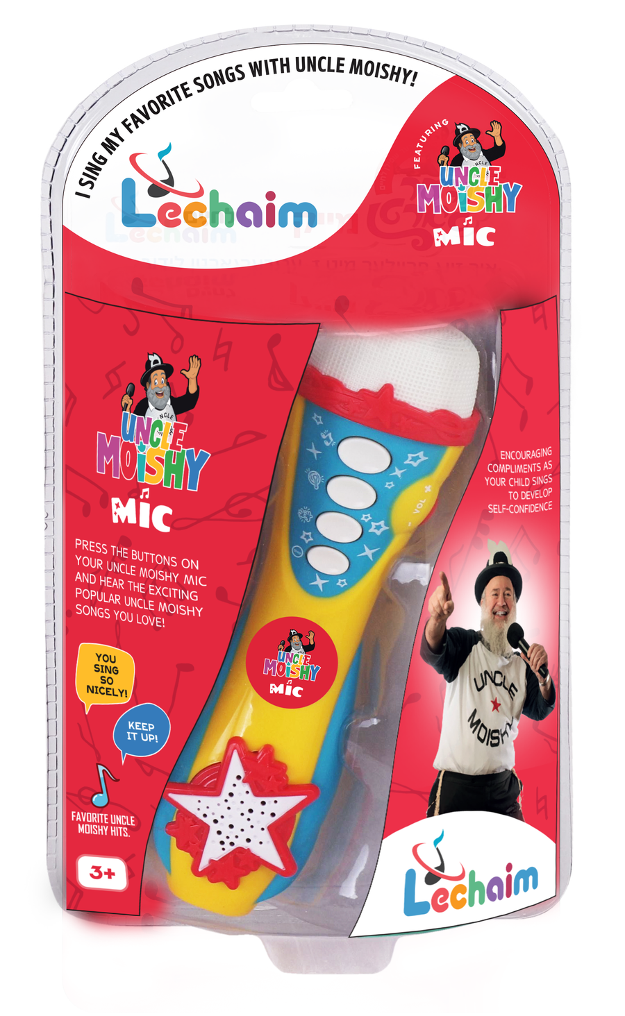 Uncle Moishy Mic 72/cs
